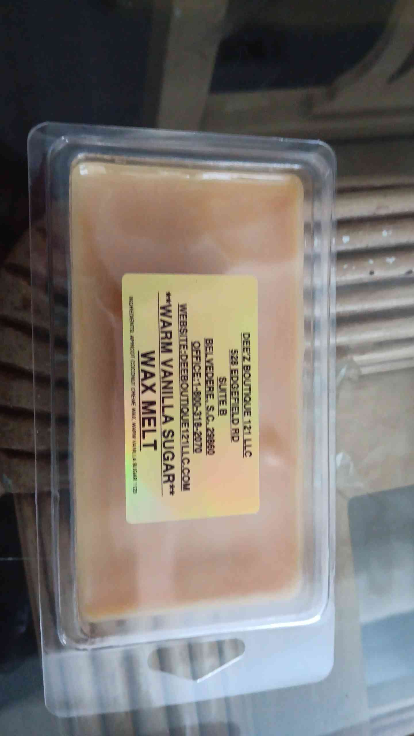 Warm Vanilla Sugar Wax Melt
